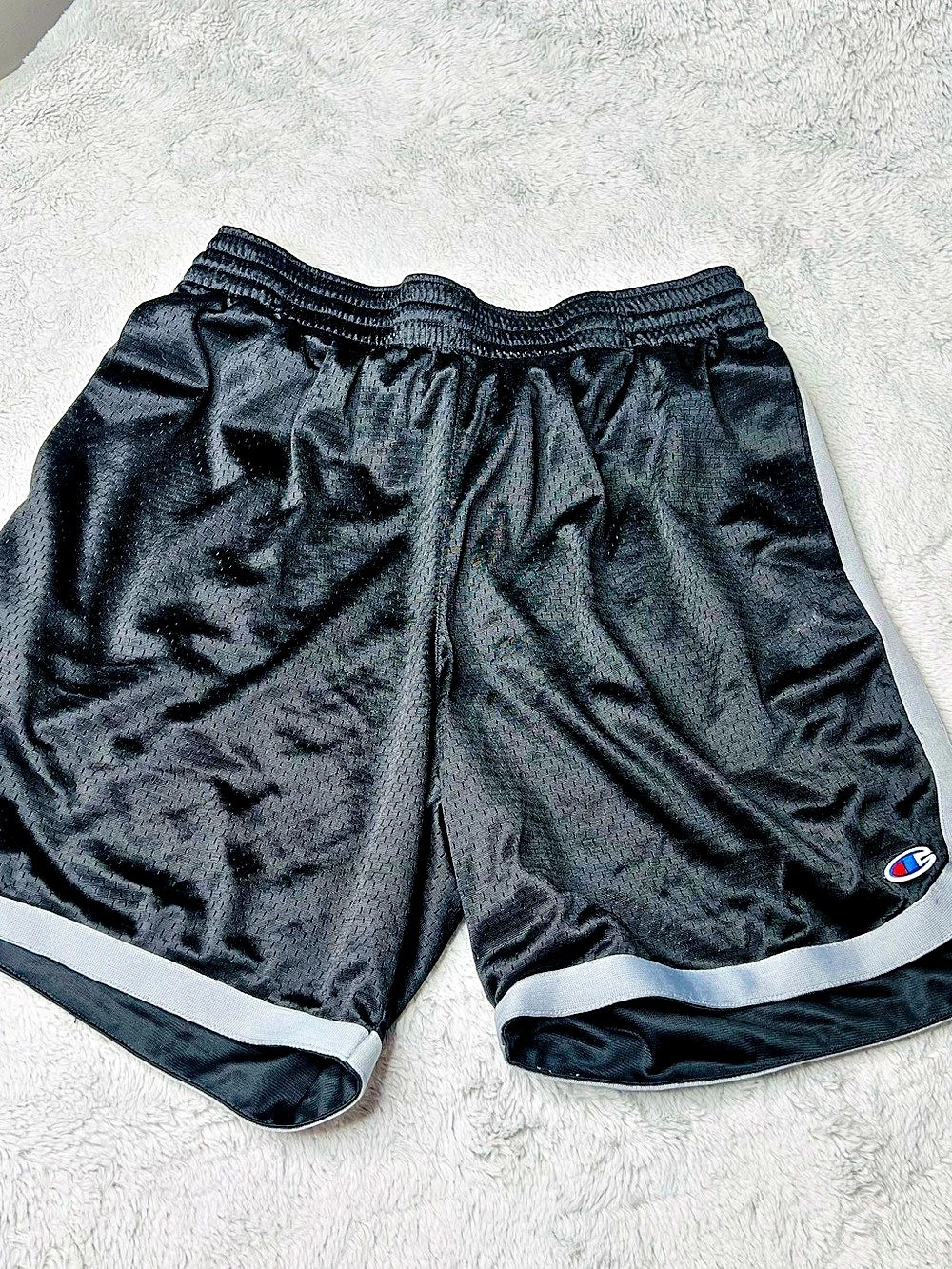 Champion Classic Mesh Shorts Men's Athletic Shorts Black